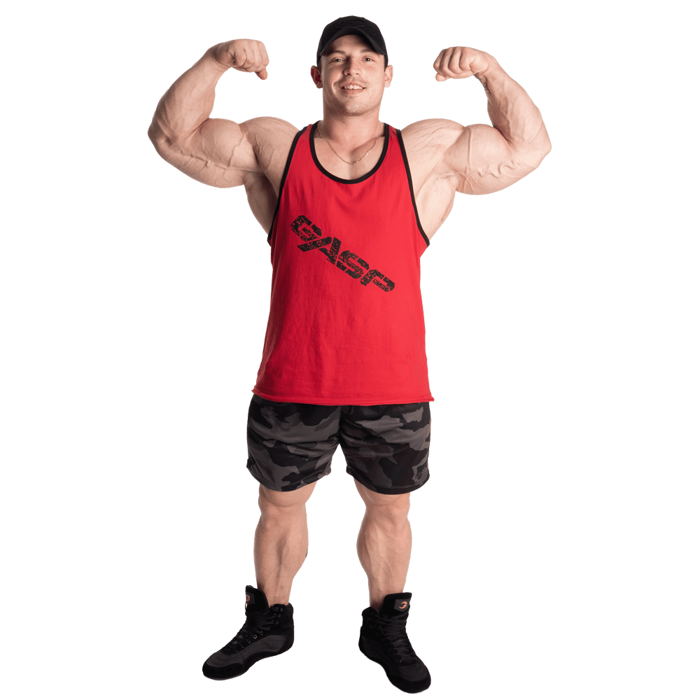 Vintage T-Back - Chili Red