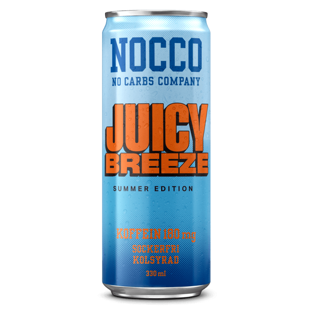 NOCCO Juicy Breeze - 24x330ml. (inkl. SE pant)