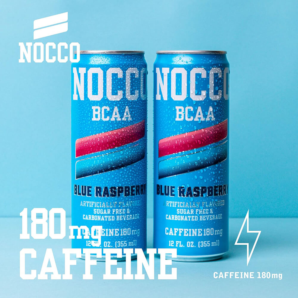 NOCCO BCAA Blue Raspberry - 330ml. (inkl. SE pant)