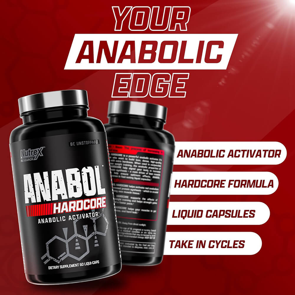 Anabol Hardcore - 60 caps.