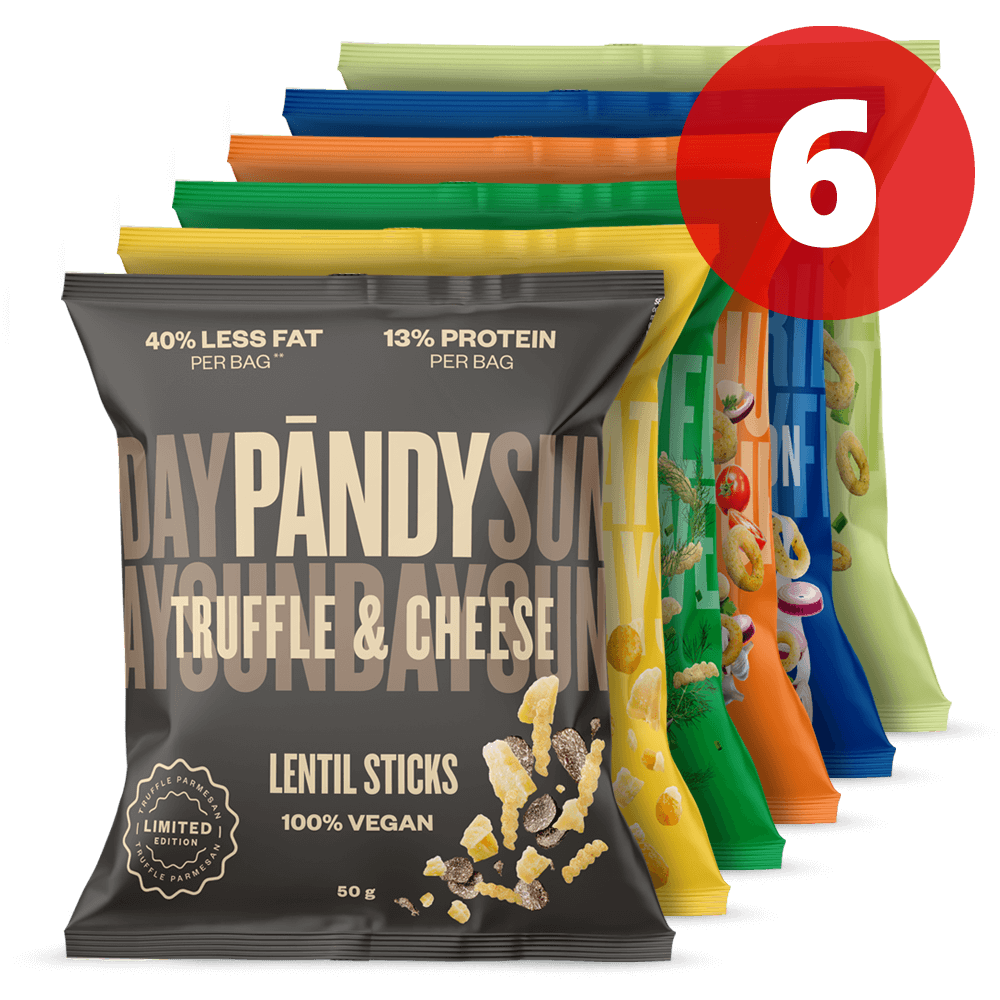 Mixed Pändy Chips - 6x50g.