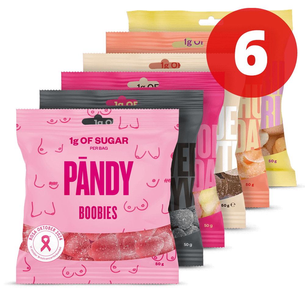 Pändy Candy Mixed - 6x50g.