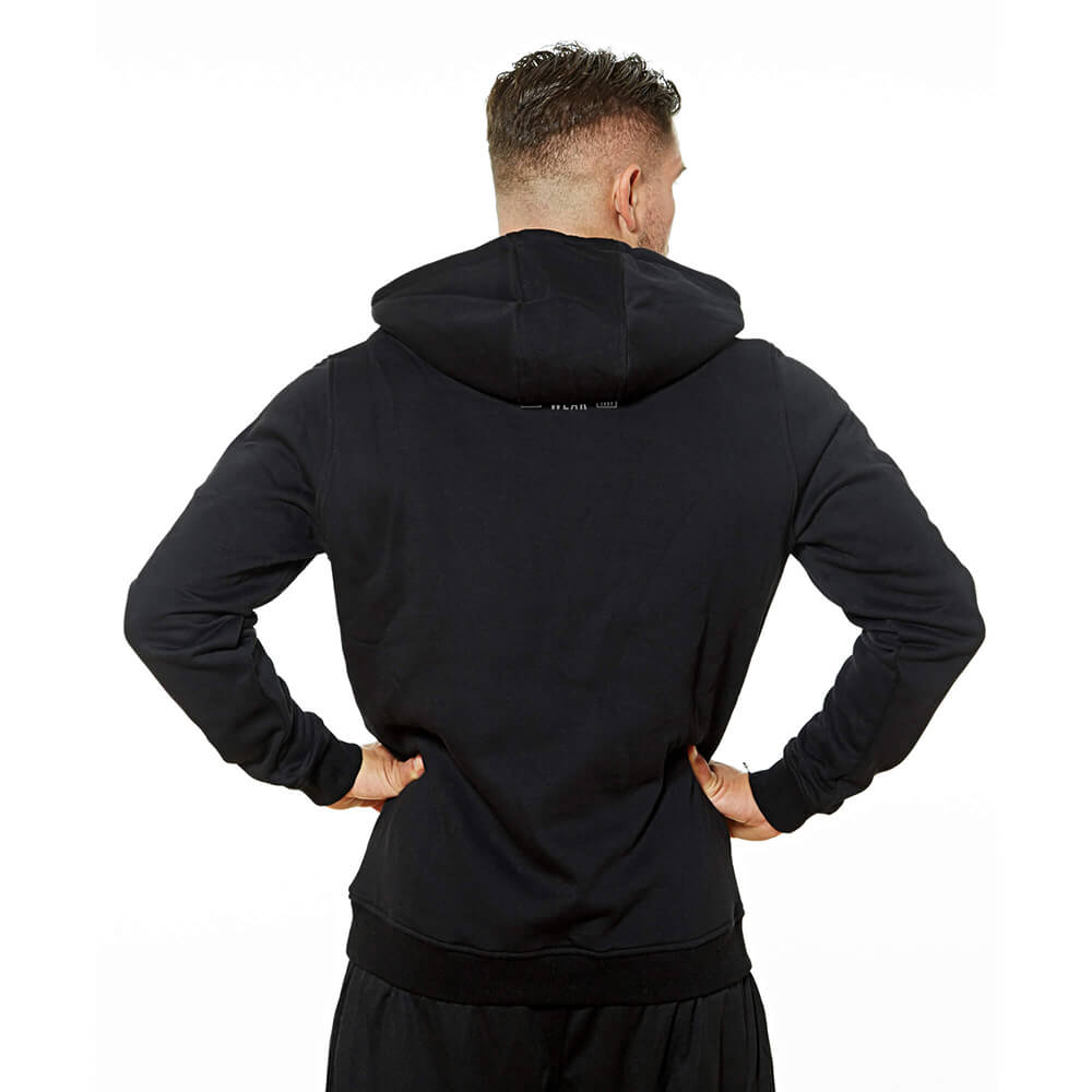 Loaded Skull Zip Hoodie - Black