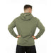 Loaded Barcode Zip Hoodie - Washed Green