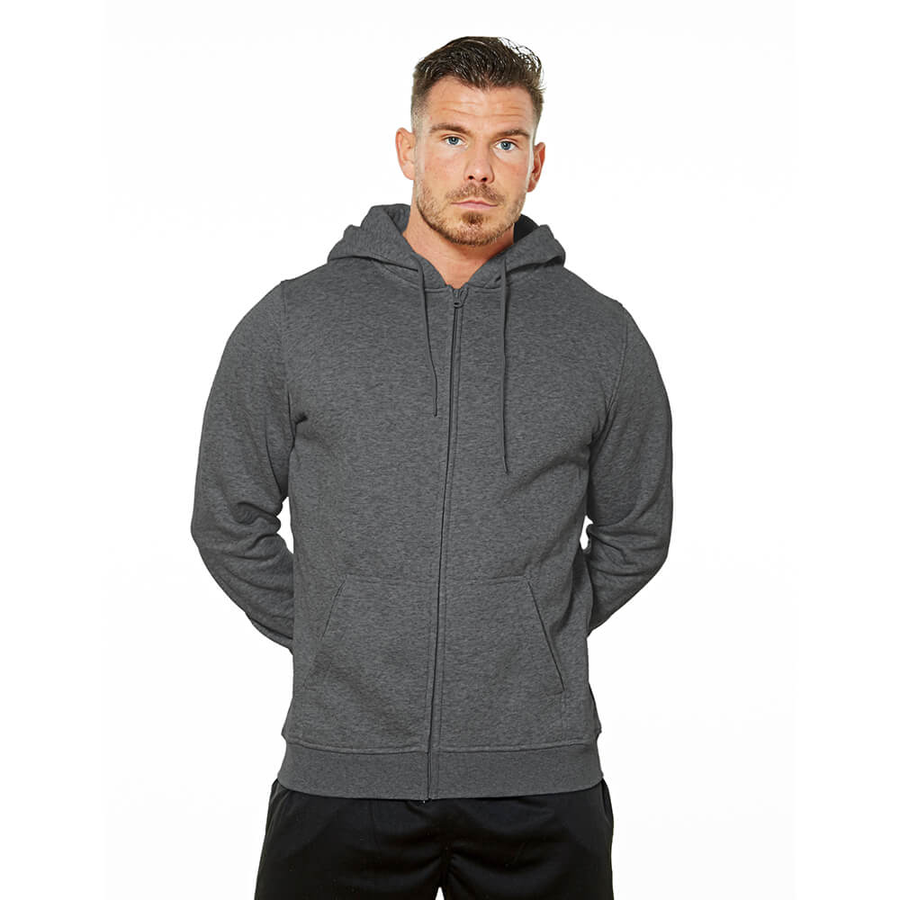 Loaded Zip Hoodie - Charcoal