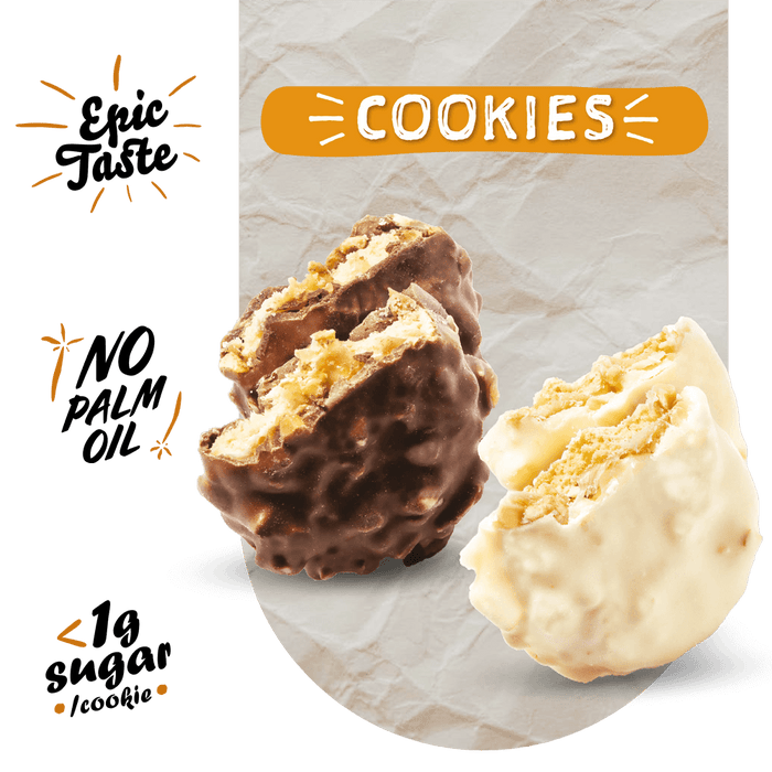 Cookies Caramel Peanut - 8x16g.