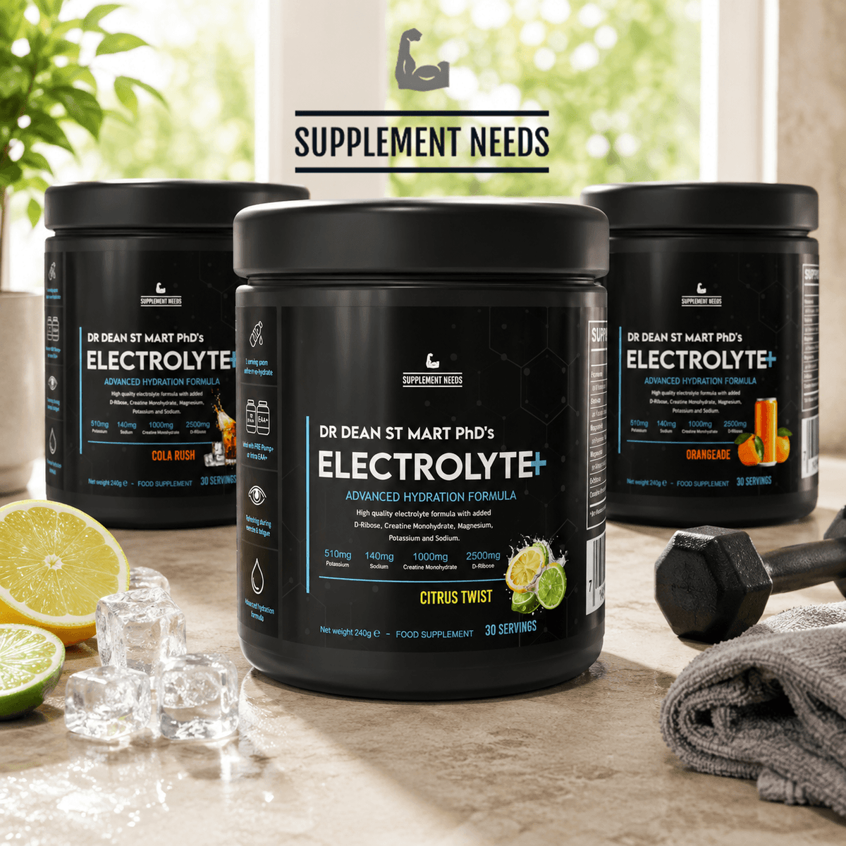 Supplement Needs Electrolyte Cola Rush - 30 serv.