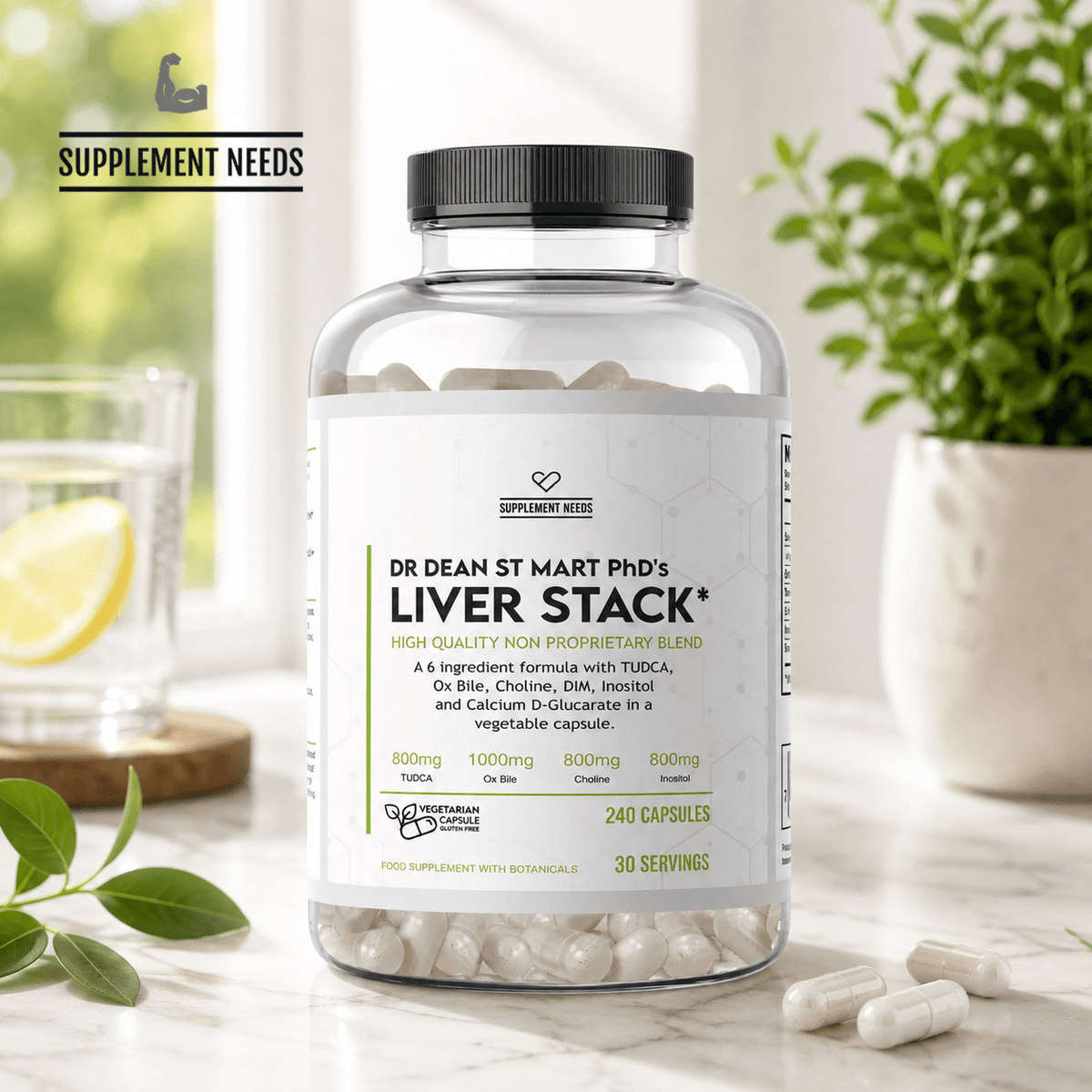 Supplement Needs Liver Stack - 240 caps.