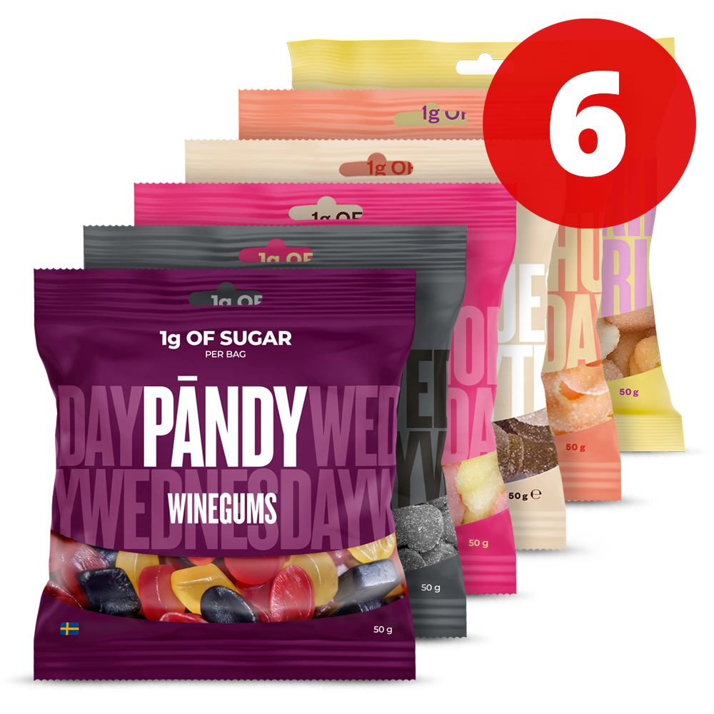 Pändy Candy Mixed - 6x50g.