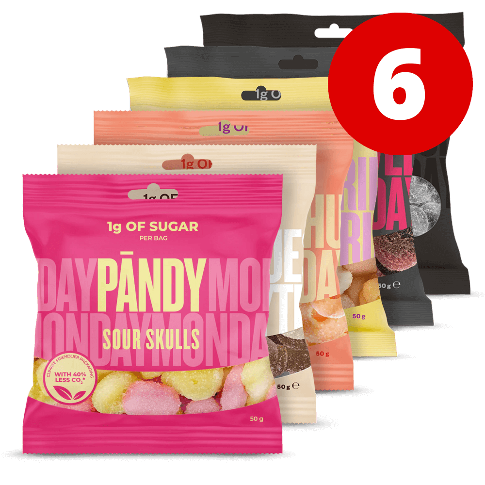 Pändy Candy Mixed - 6x50g.