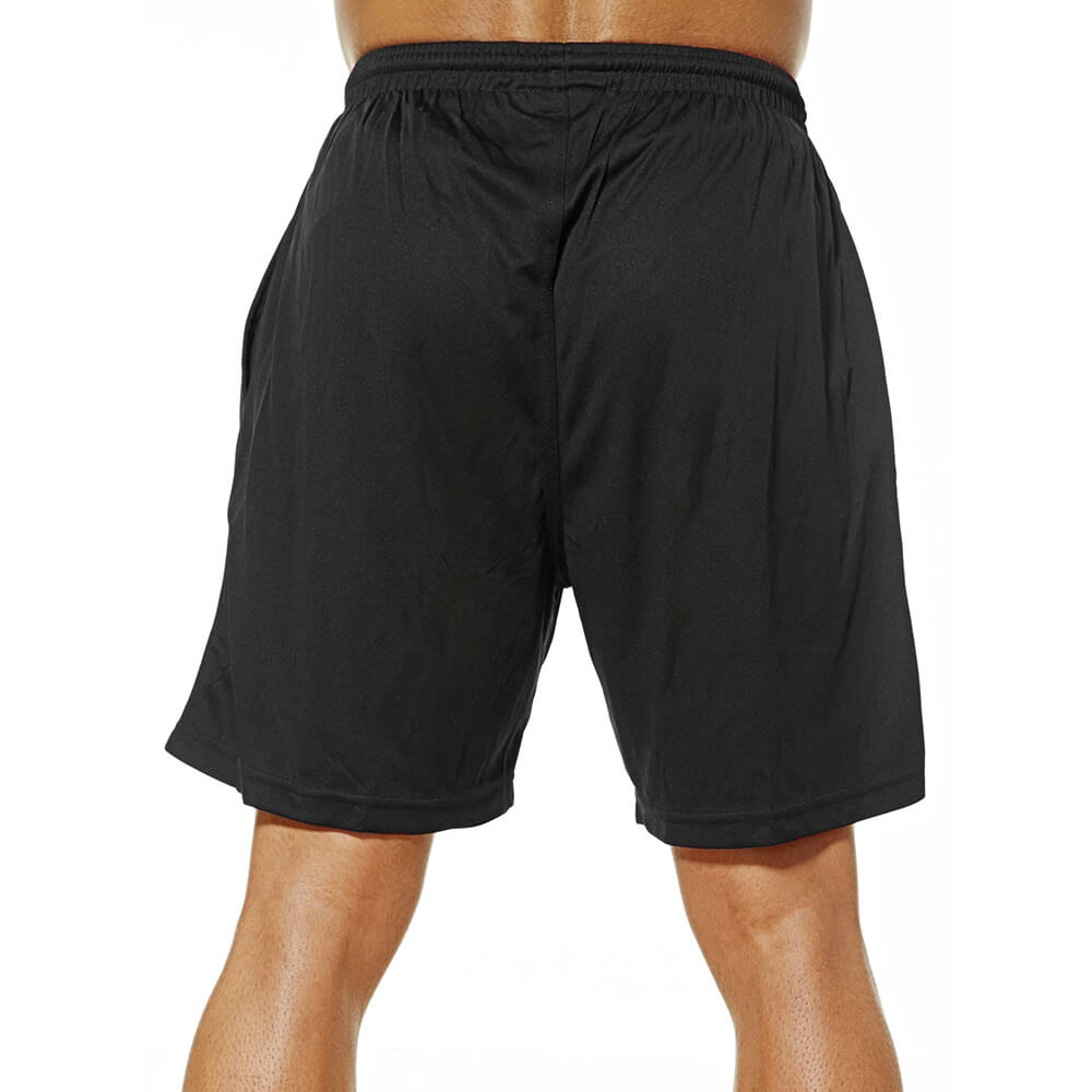 Barcode Mesh Shorts - Black