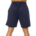 Barcode Mesh Shorts - Navy