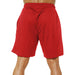 Barcode Mesh Shorts - Red