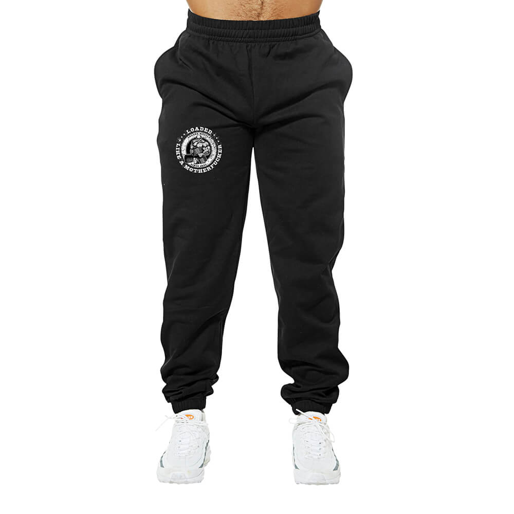 Loaded Like A Motherfucker Sweatpants - Black