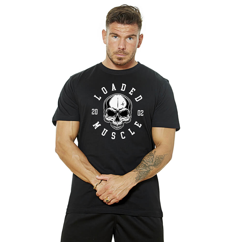 Loaded Skull Tee - Black