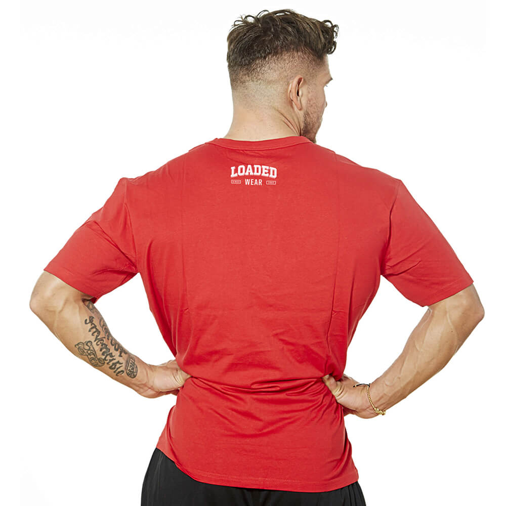 Loaded XL Logo Tee - Red