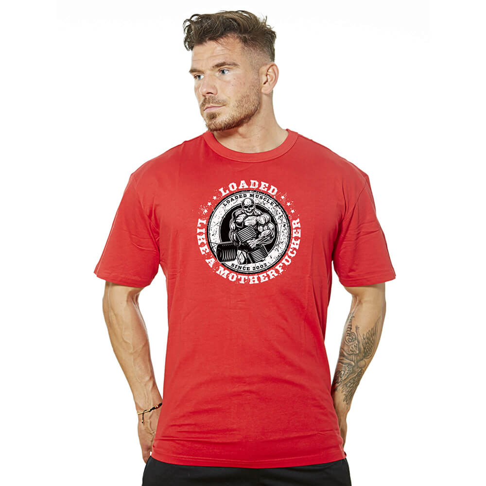 Loaded Like A Motherfucker Tee - Red