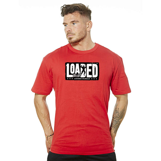 Loaded Barcode Tee - Red