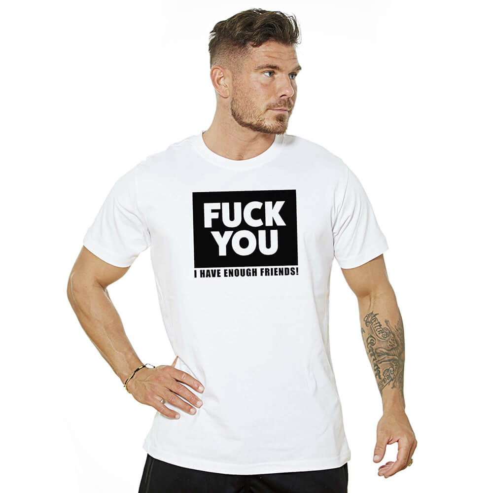 Fuck You Tee - White