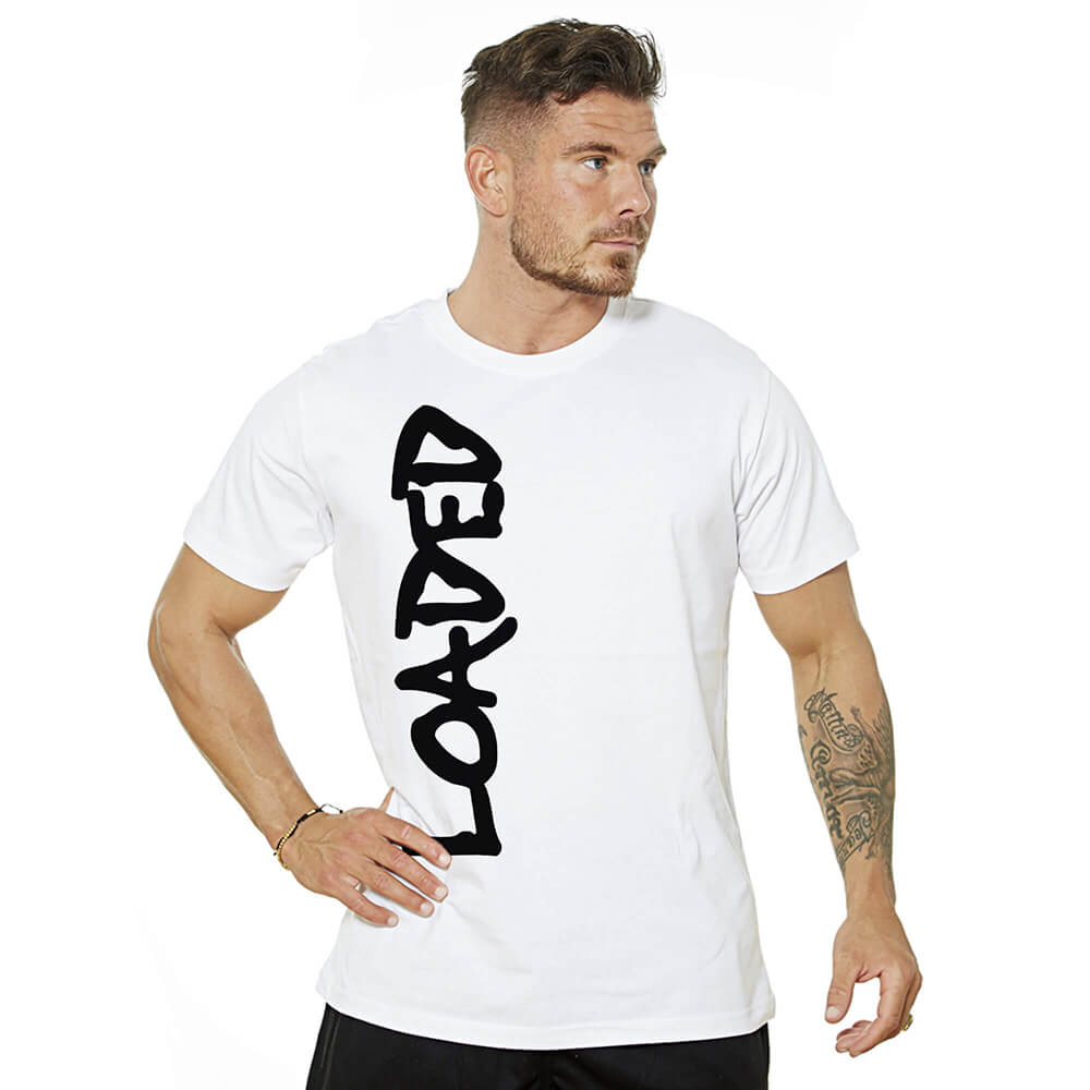 Loaded XL Logo Tee - White