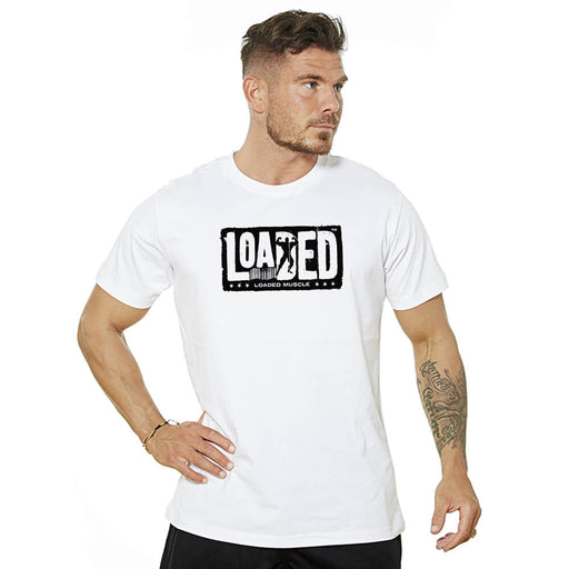 Loaded Barcode Tee - White