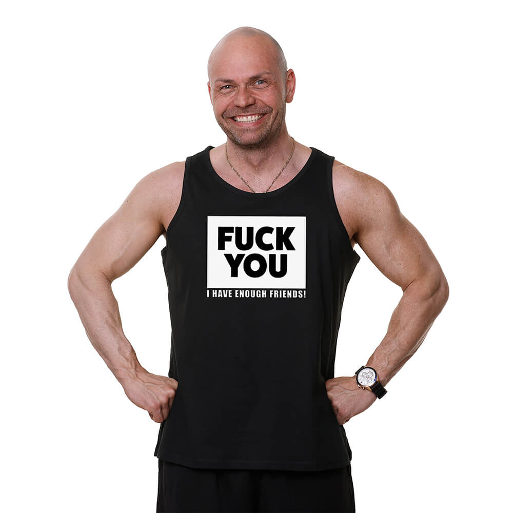 Fuck You Tank - Black