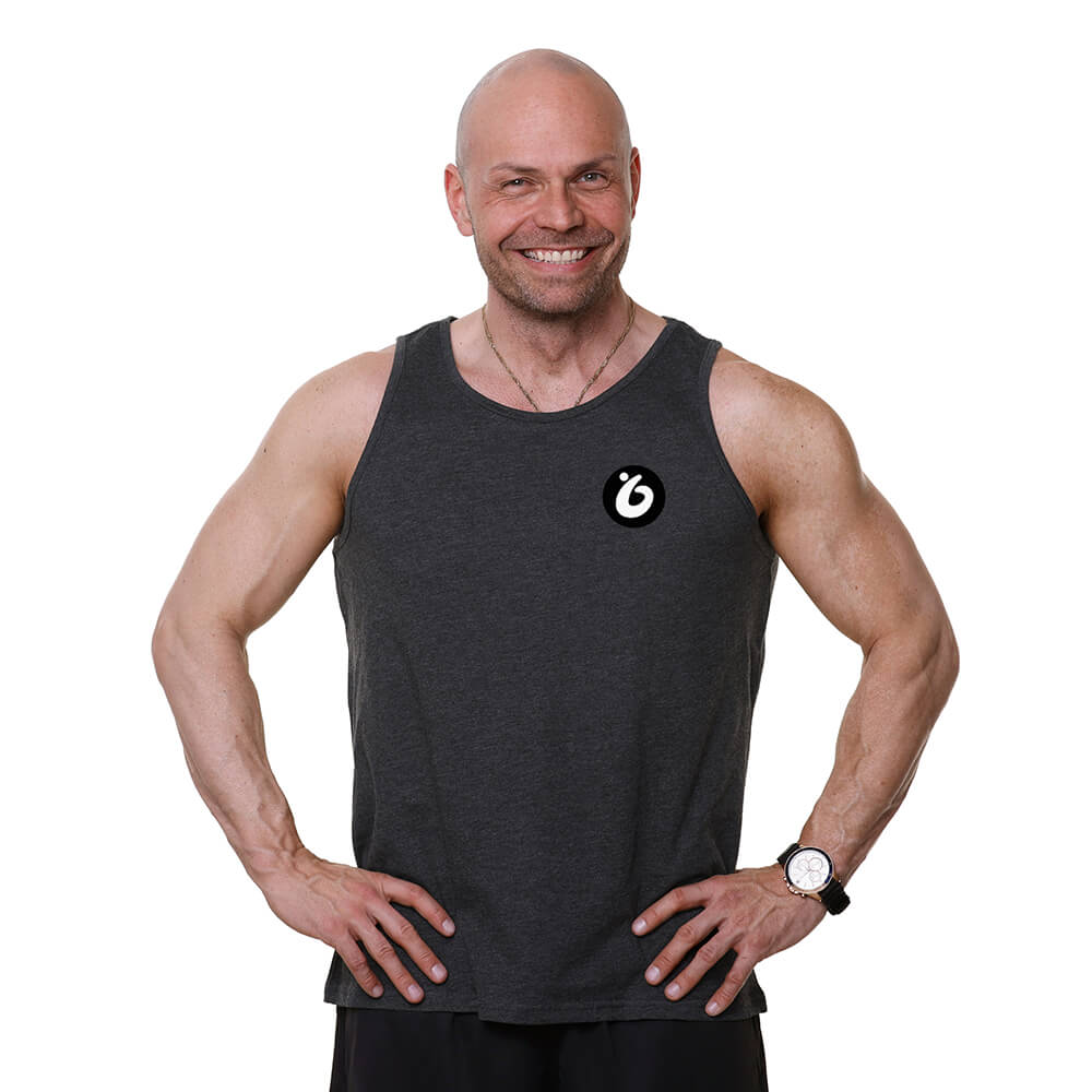 Loaded Favicon Tank - Charcoal