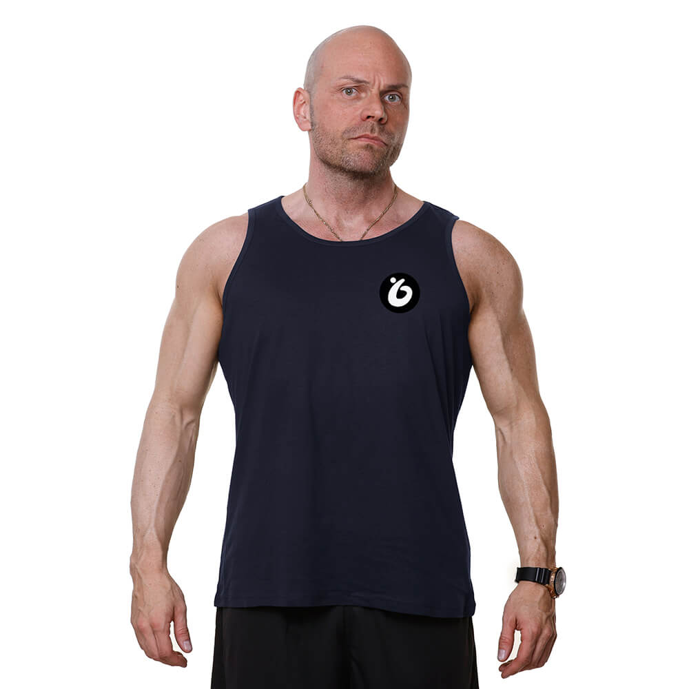 Loaded Favicon Tank - Navy