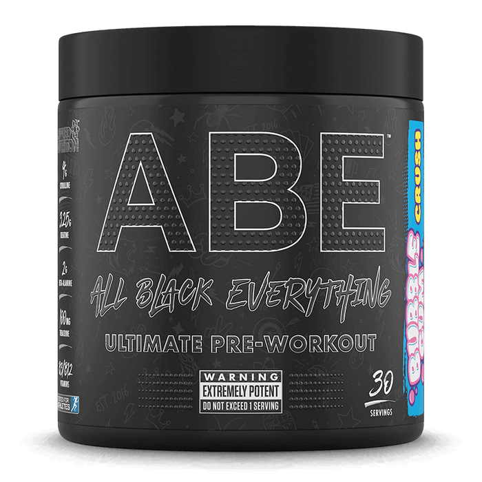 ABE All Black Everything Pre Workout Bubblegum Crush - 30 serv.