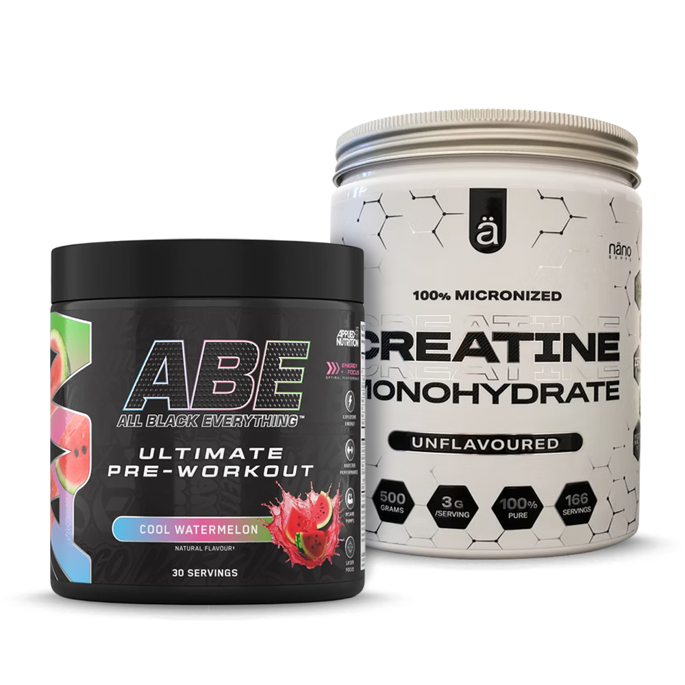 ABE All Black Everything Pre Workout 30 serv. + Creatine 500g.