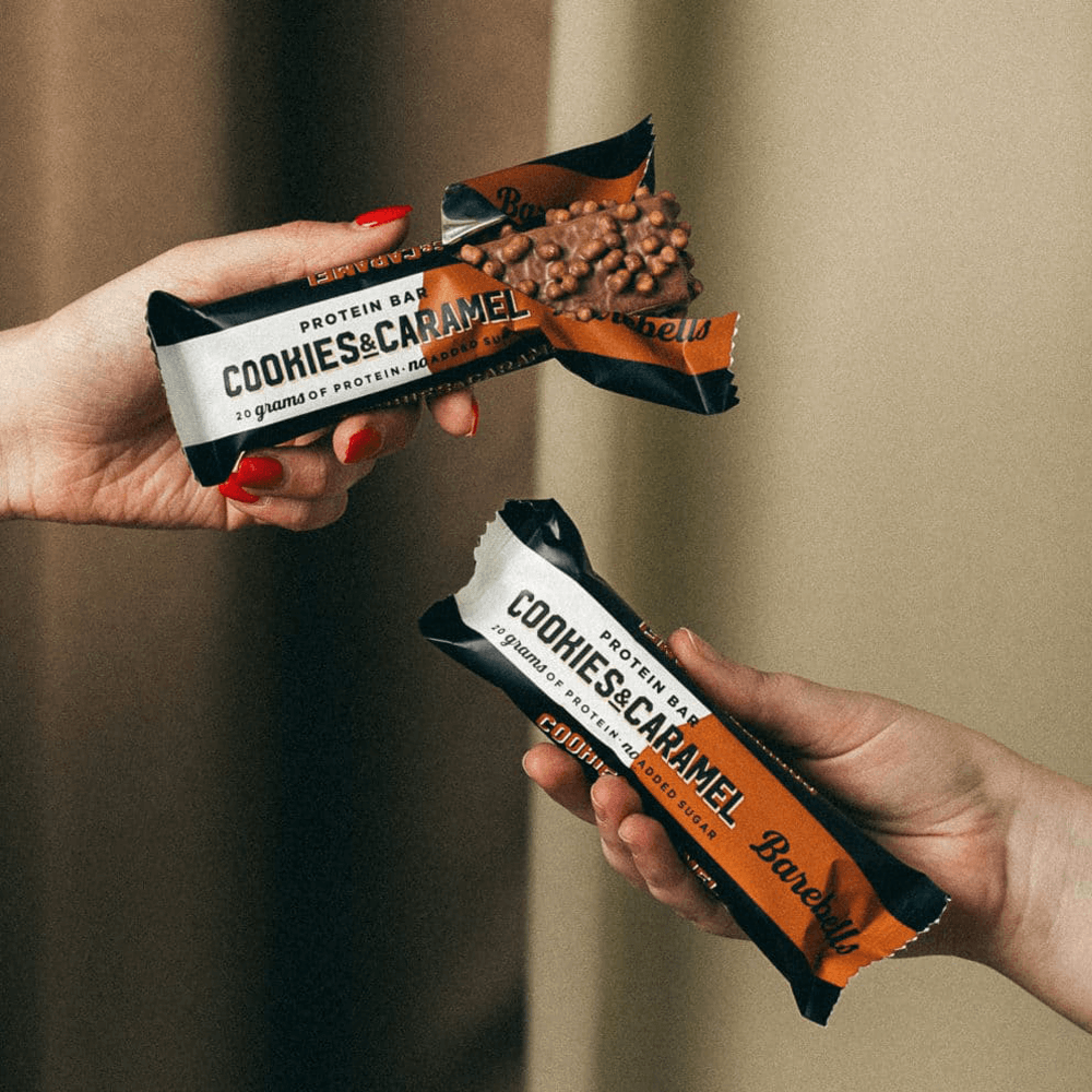 Barebells Protein Bar Cookies & Caramel - 55g.