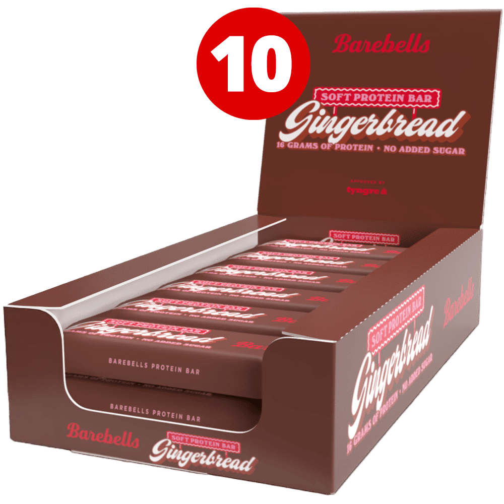 Barebells Soft Bar Gingerbread - 10x55g.