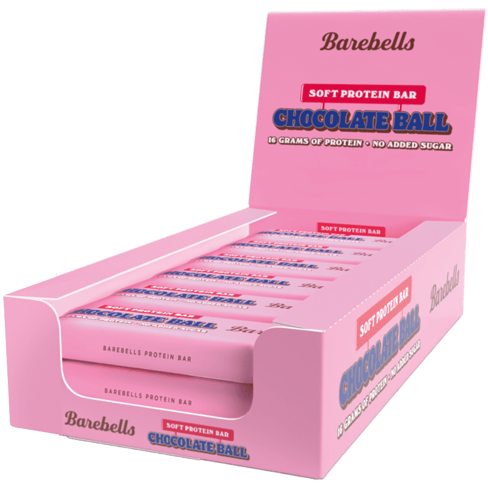 Barebells Soft Bar Chocolate Ball - 10x55g.