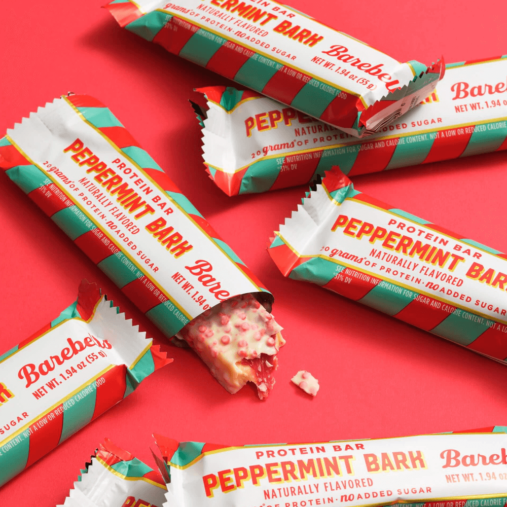 Barebells Protein Bar Peppermint Bark - 55g.