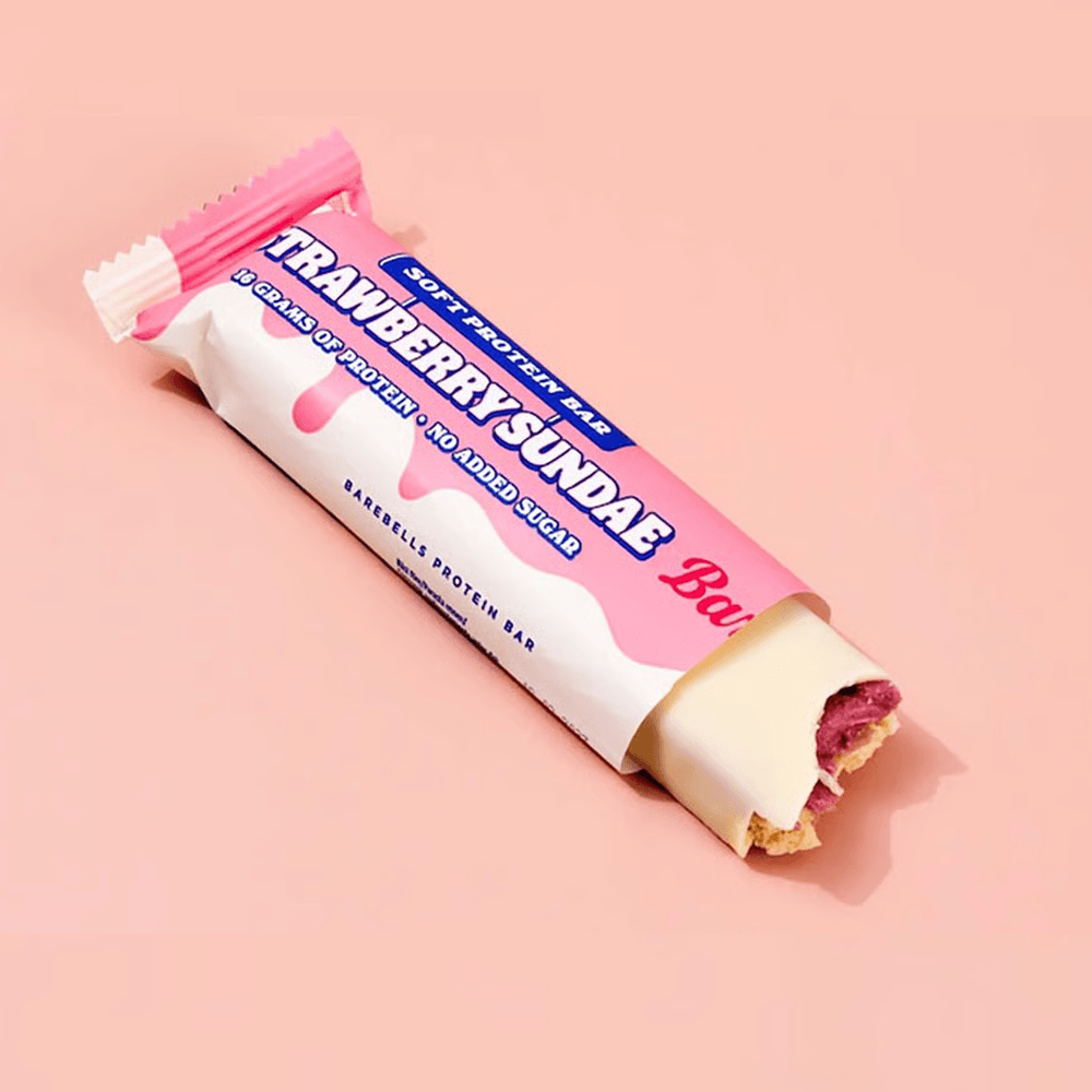 Barebells Soft Bar Strawberry Sundae - 55g.