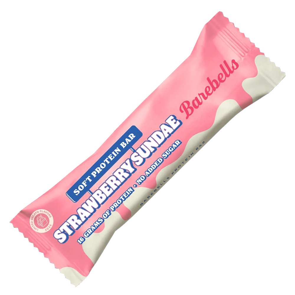 Barebells Soft Bar Strawberry Sundae - 55g.