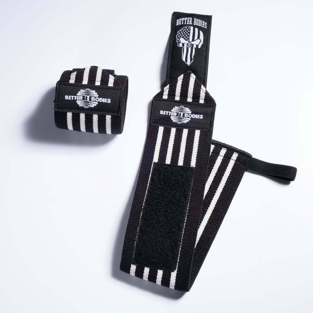 Wrist Wraps 18" - Black/White