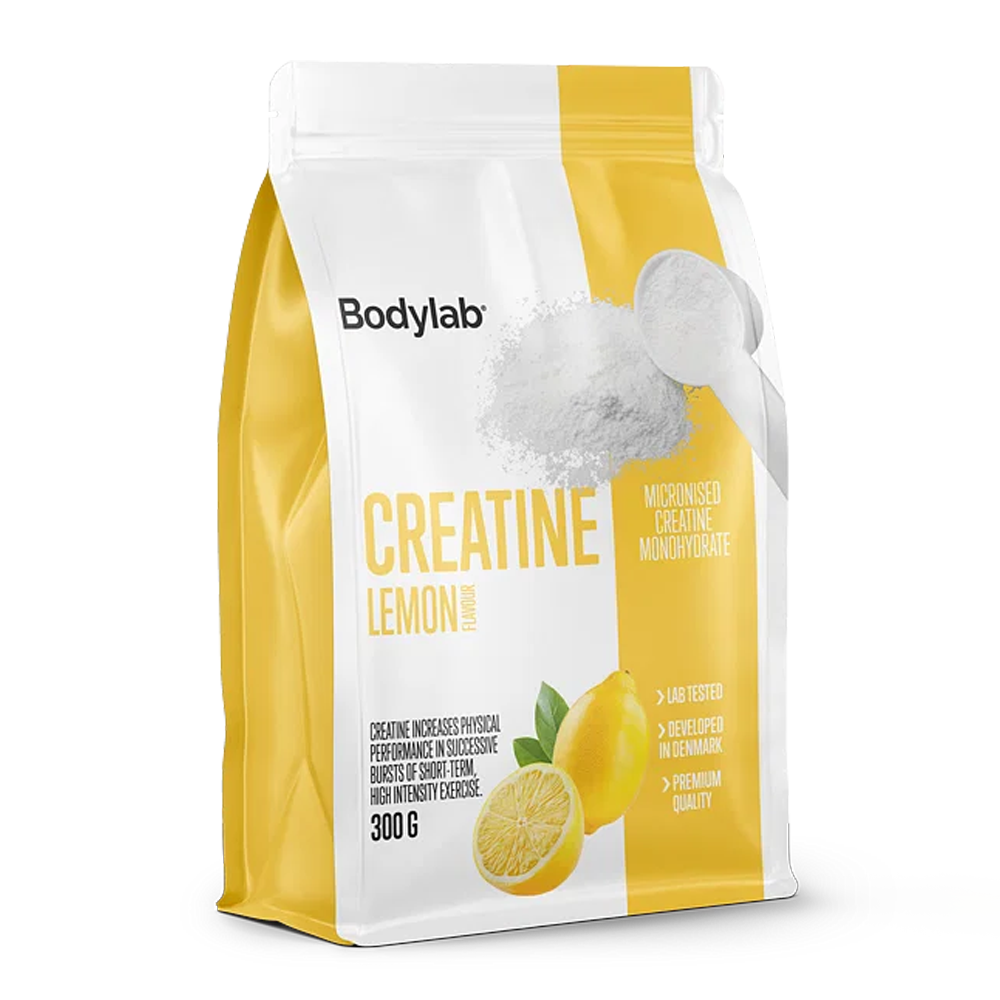 Kreatin Pulver 300g fra Bodylab med citron smag