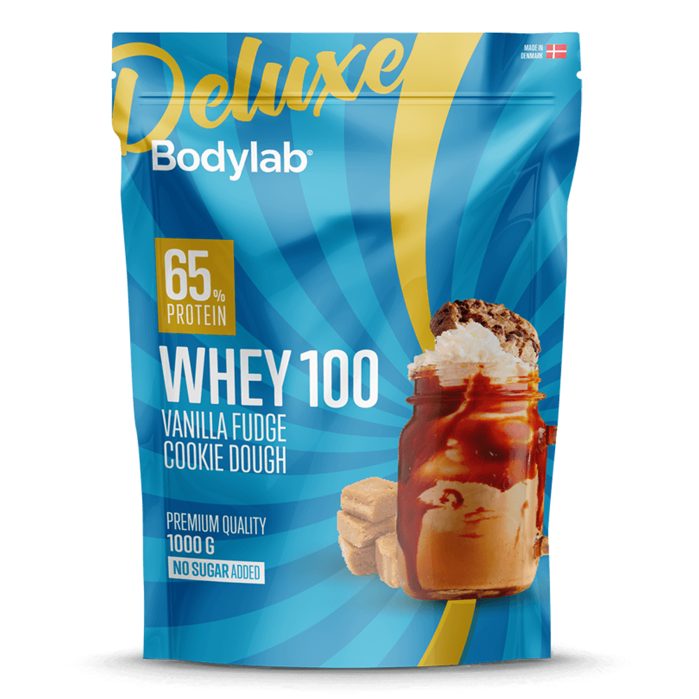 Whey 100 Deluxe Vanilla Fudge Cookie Dough - 1000g.