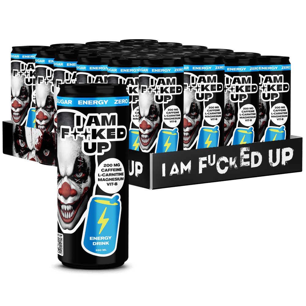 I Am Fucked Up Energy Drink - 6x330ml.