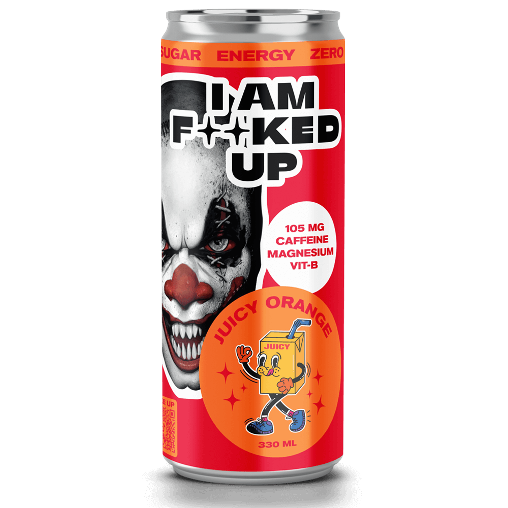 I Am Fucked Up Juicy Orange - 6x330ml.