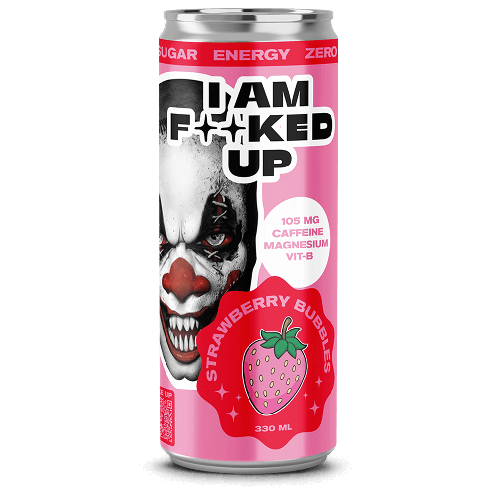 I Am Fucked Up Strawberry Bubbles - 24x330ml.