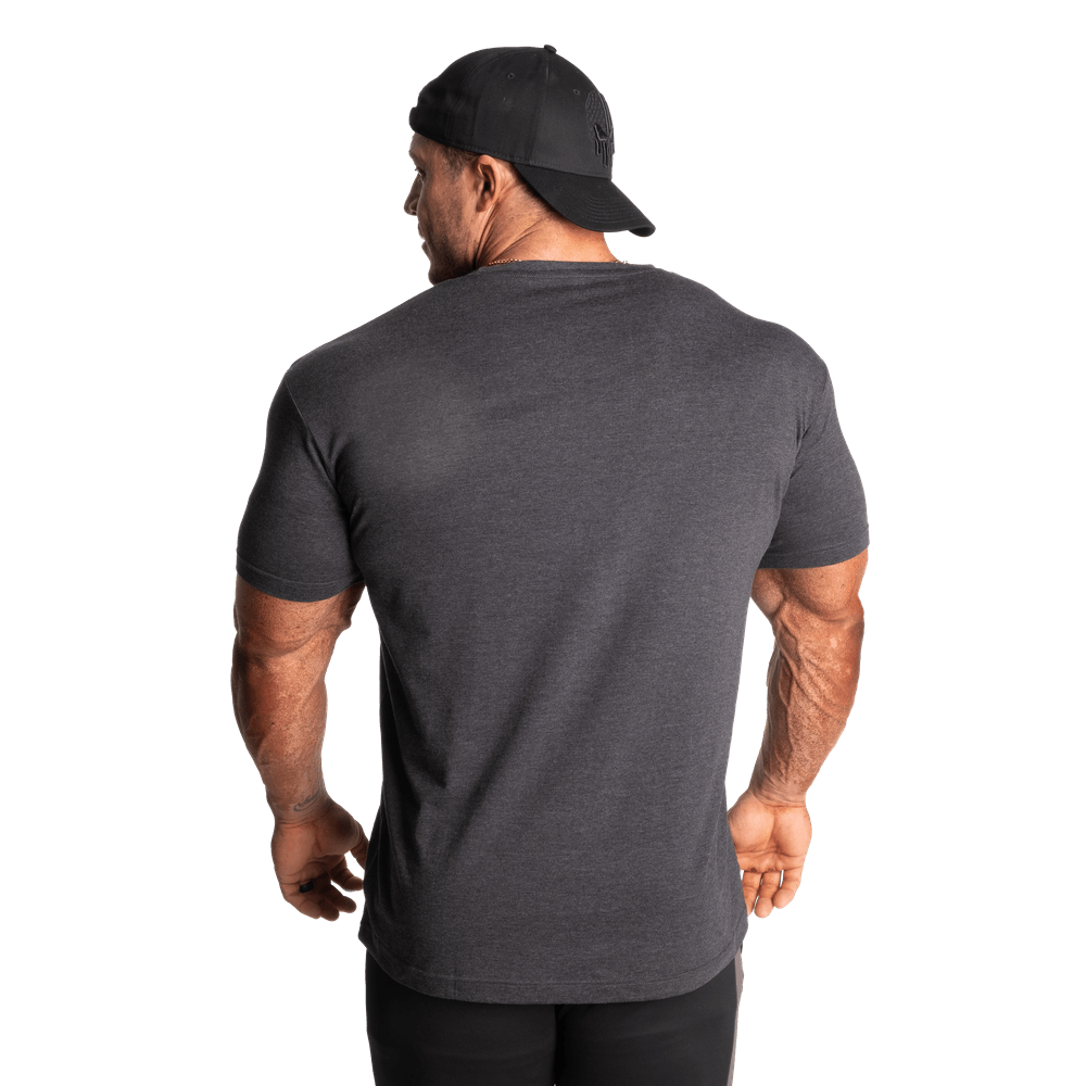 Cadet Tee - Dark Grey Melange