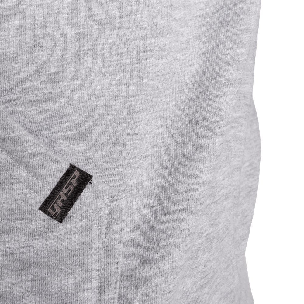 Classic Zip Hood - Light Grey Melange