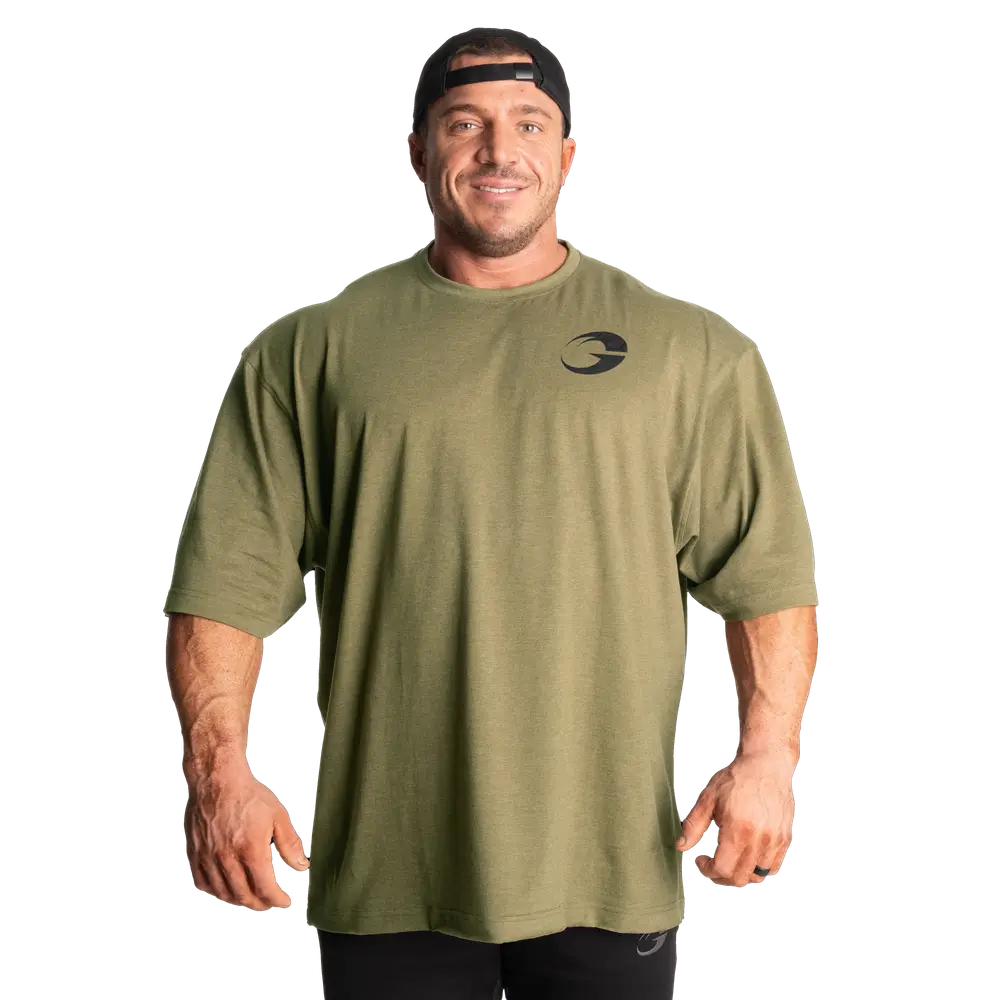 Division Iron Tee - Army Green Melange