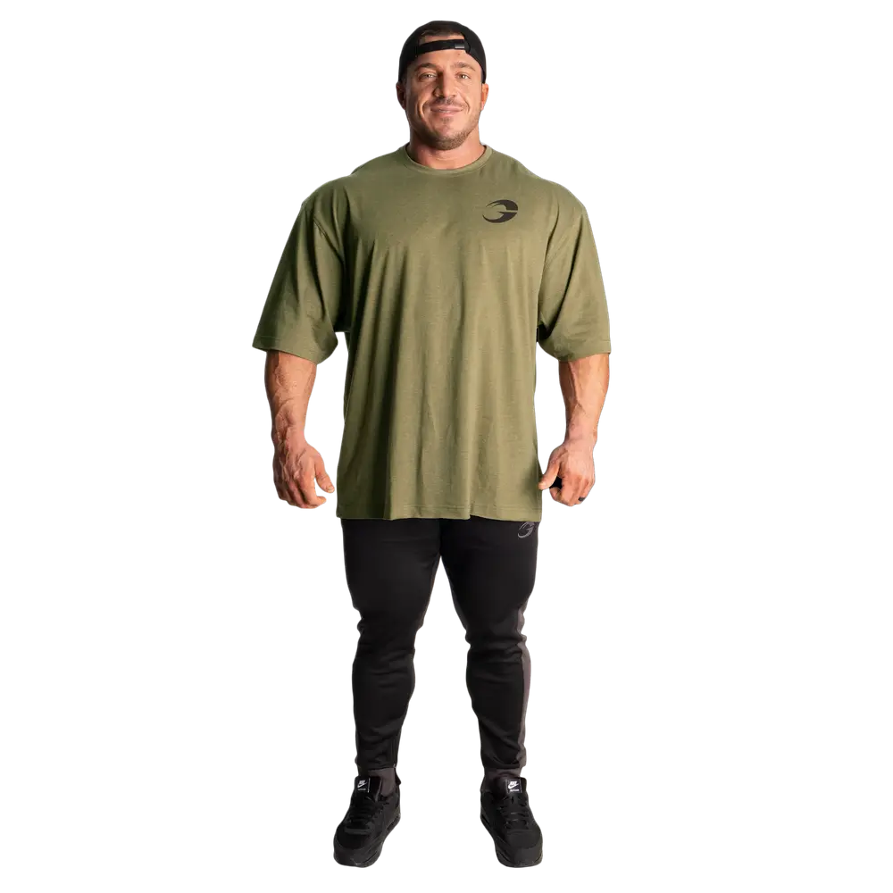 Division Iron Tee - Army Green Melange