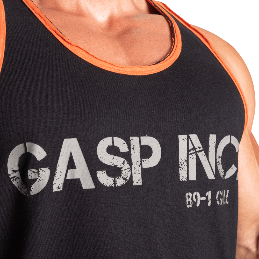 Division Jersey Tank - Black/Flame