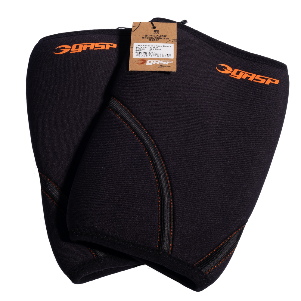 GASP Neoprene Knee Sleeve - Black