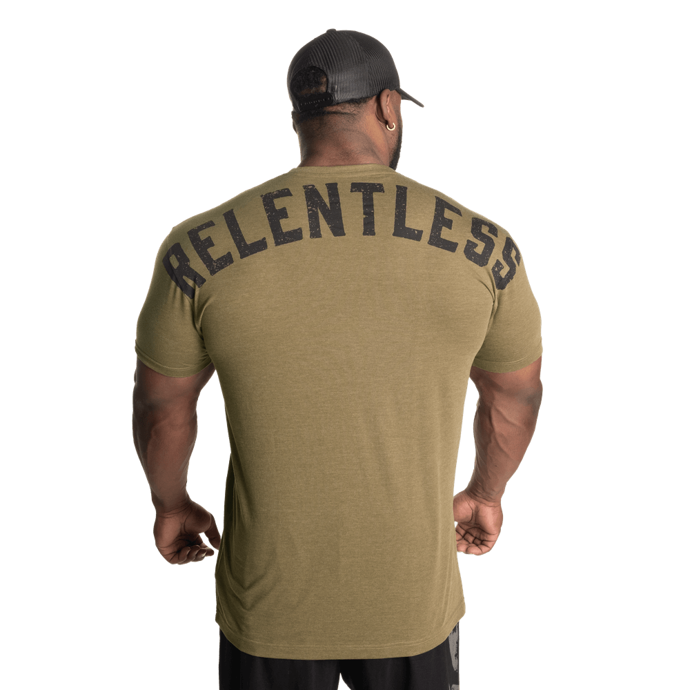 Skull Standard Tee - Army Green Melange