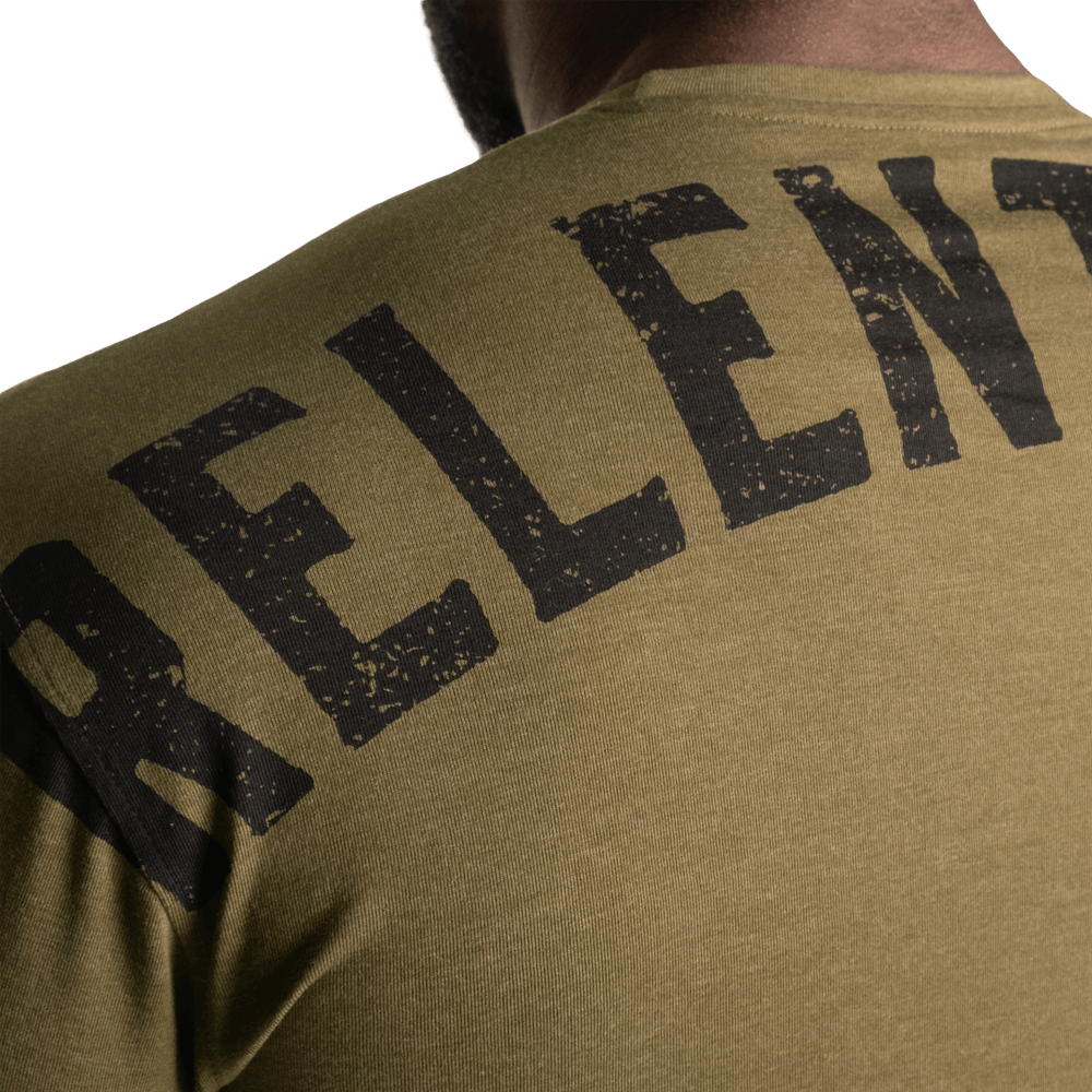 Skull Standard Tee - Army Green Melange